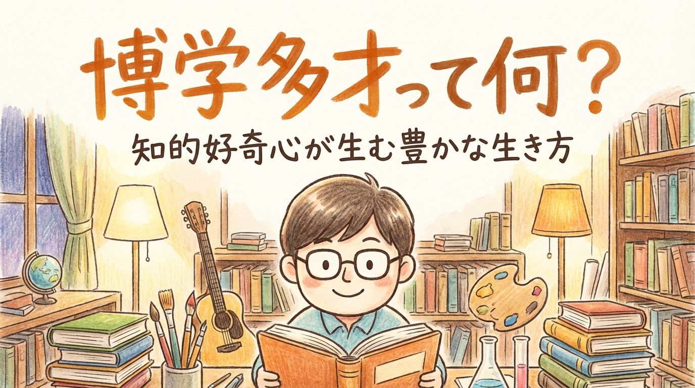 博学多才って何?