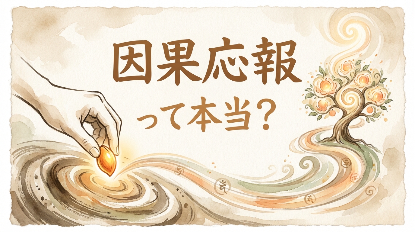 因果応報って本当?