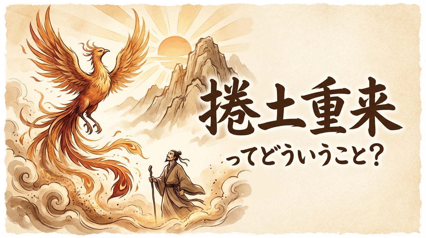 捲土重来ってどういうこと？