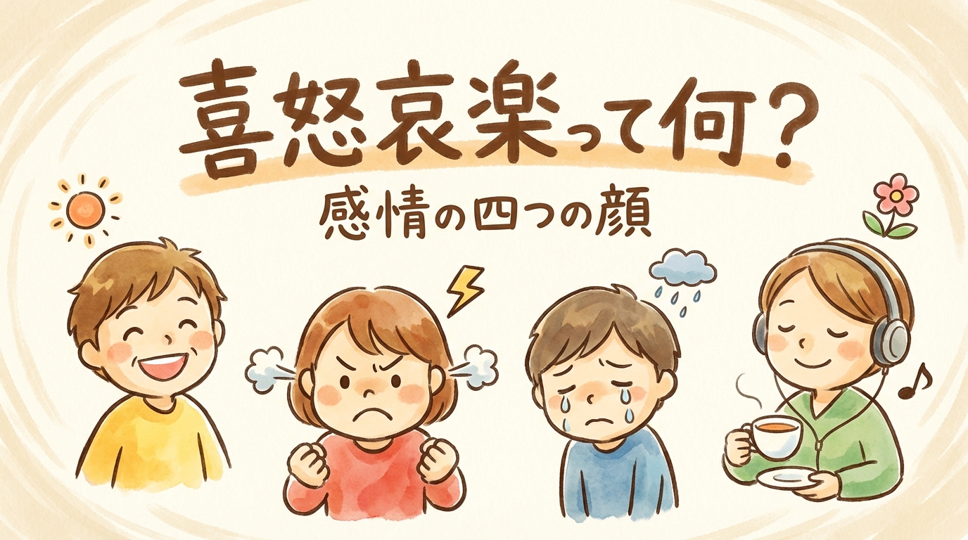 喜怒哀楽って何?