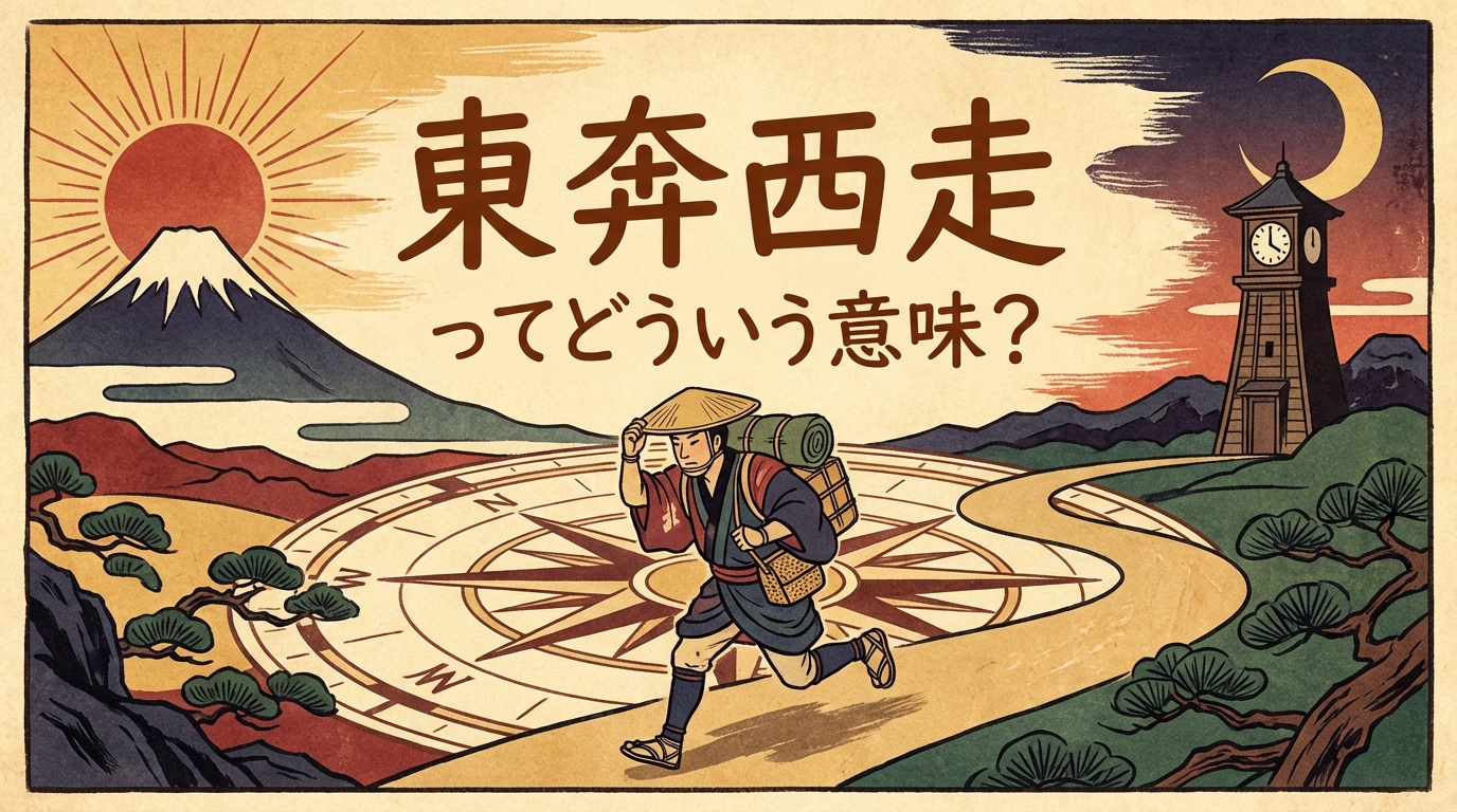 東奔西走ってどういう意味？