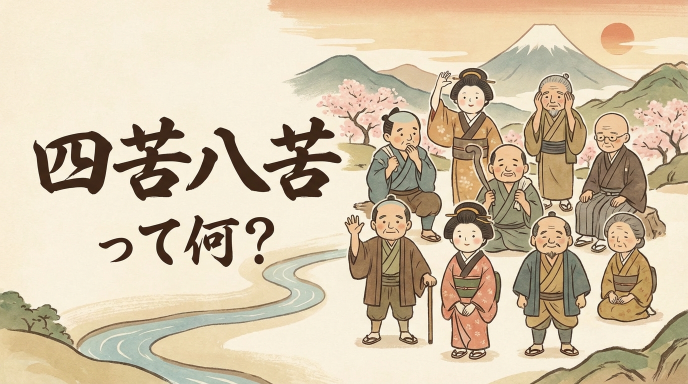 四苦八苦って何？