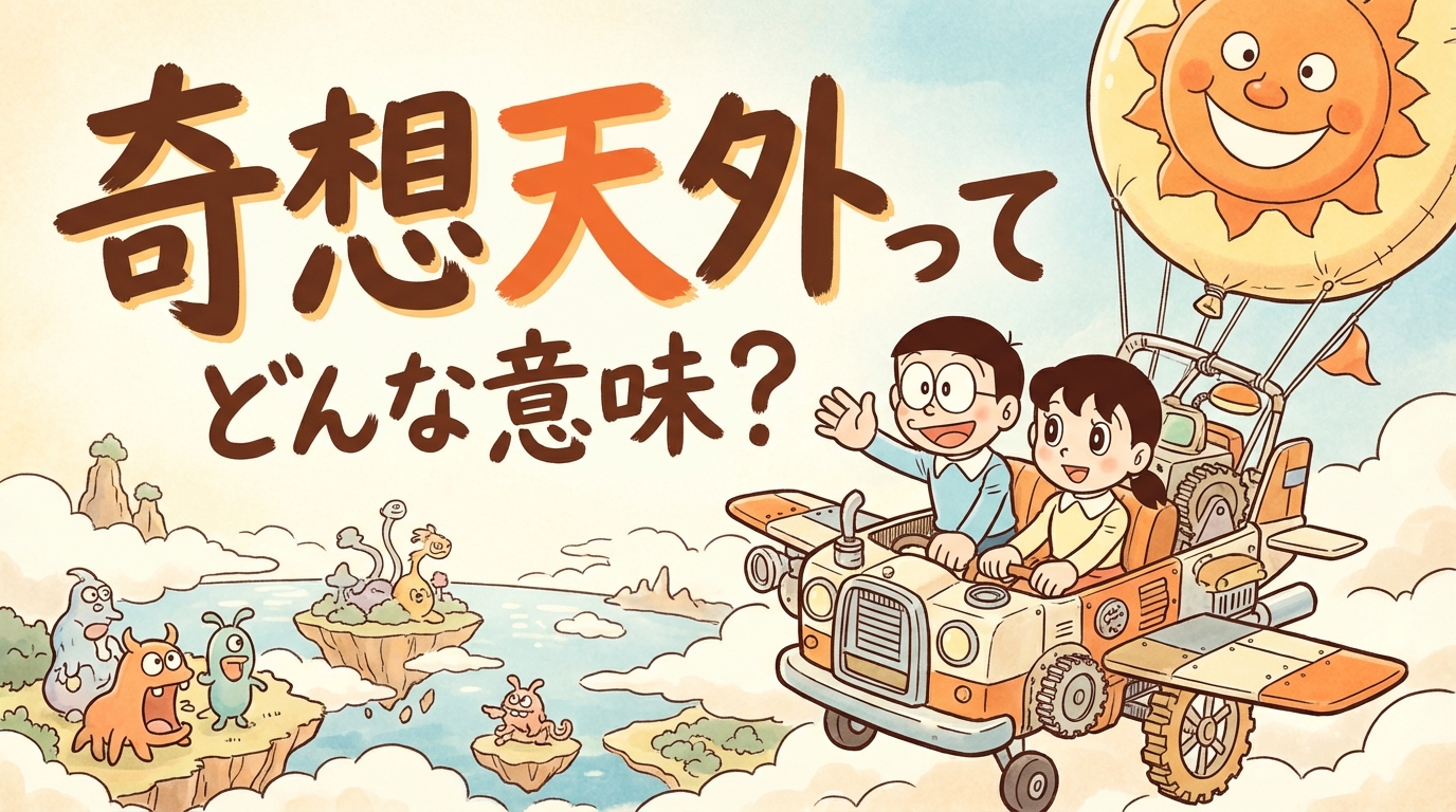 奇想天外ってどんな意味？