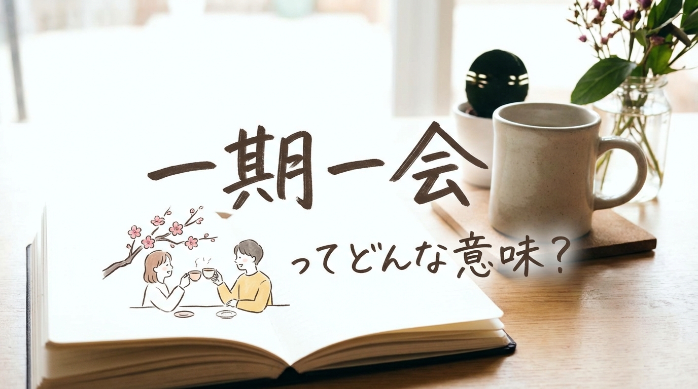一期一会ってどんな意味？