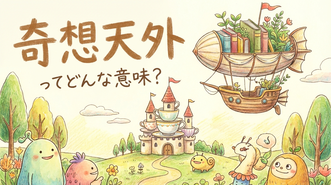 奇想天外ってどんな意味？