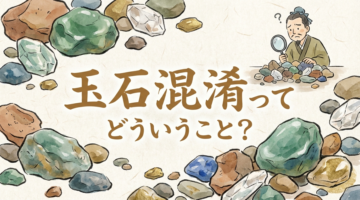 玉石混淆ってどういうこと？