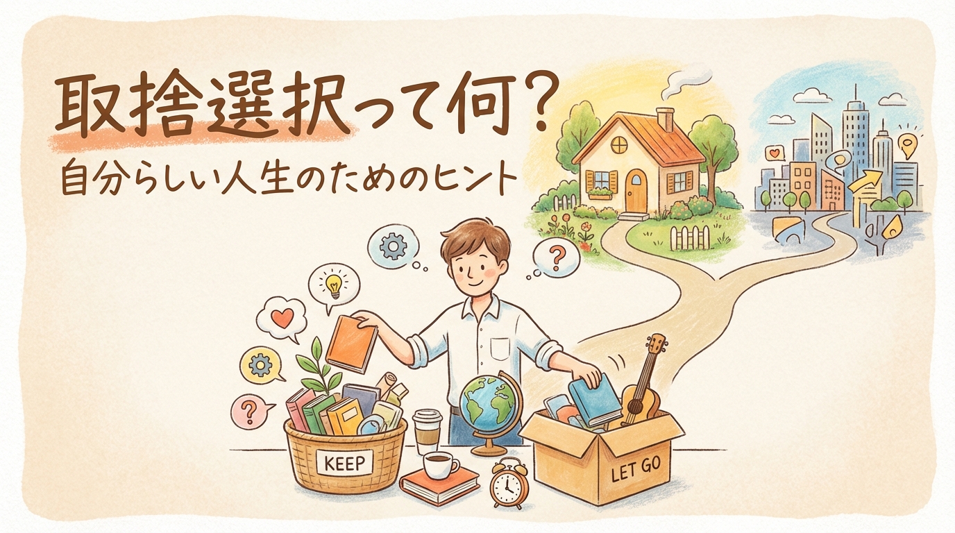 取捨選択って何？