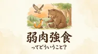 弱肉強食ってどういうこと？