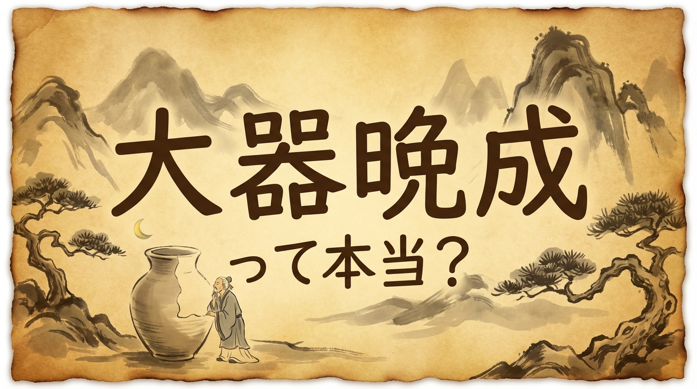 大器晩成って本当？