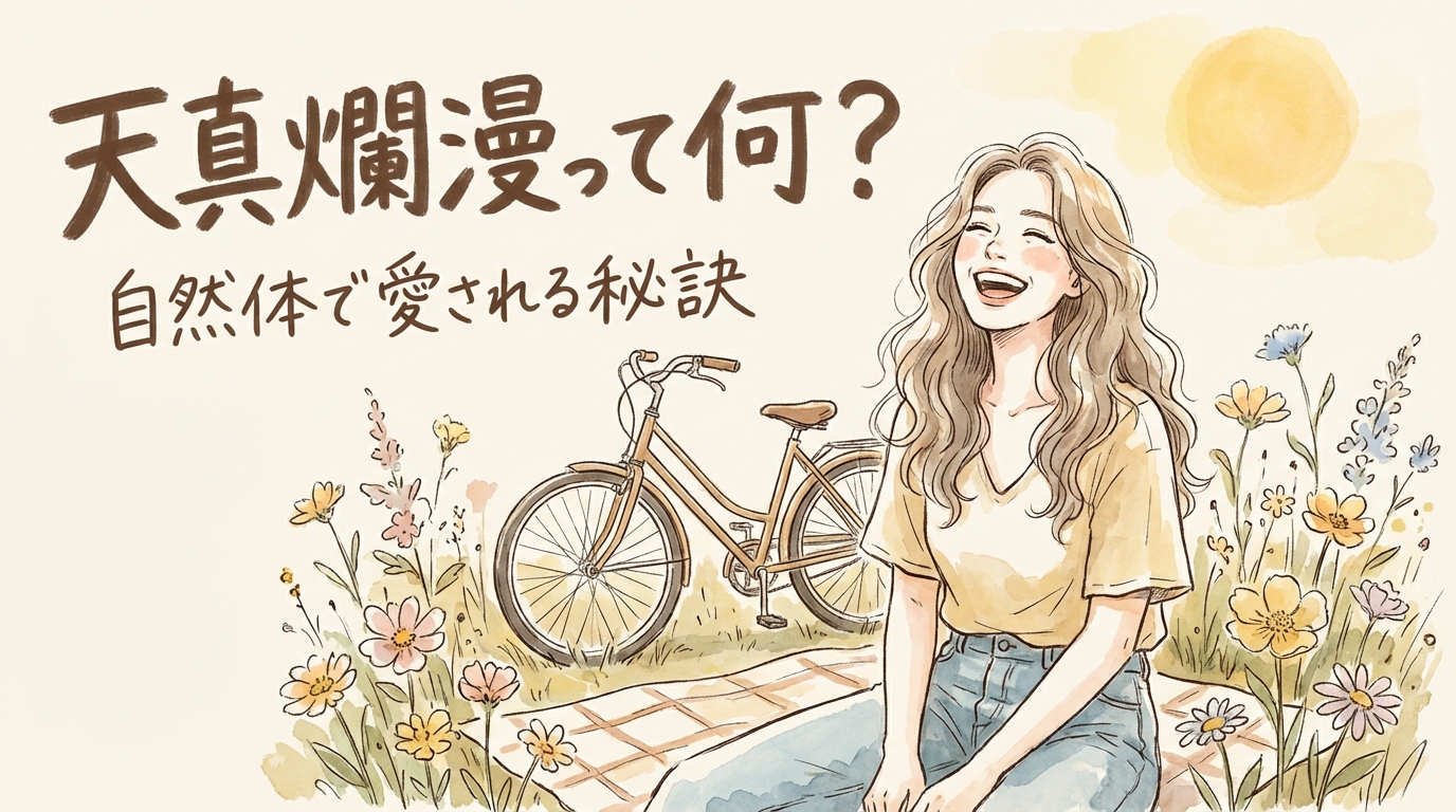 天真爛漫って何？