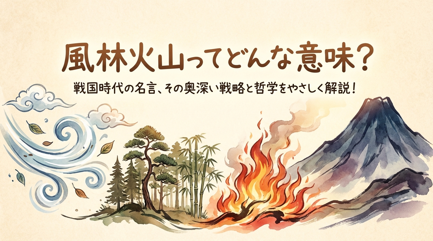 風林火山ってどんな意味？