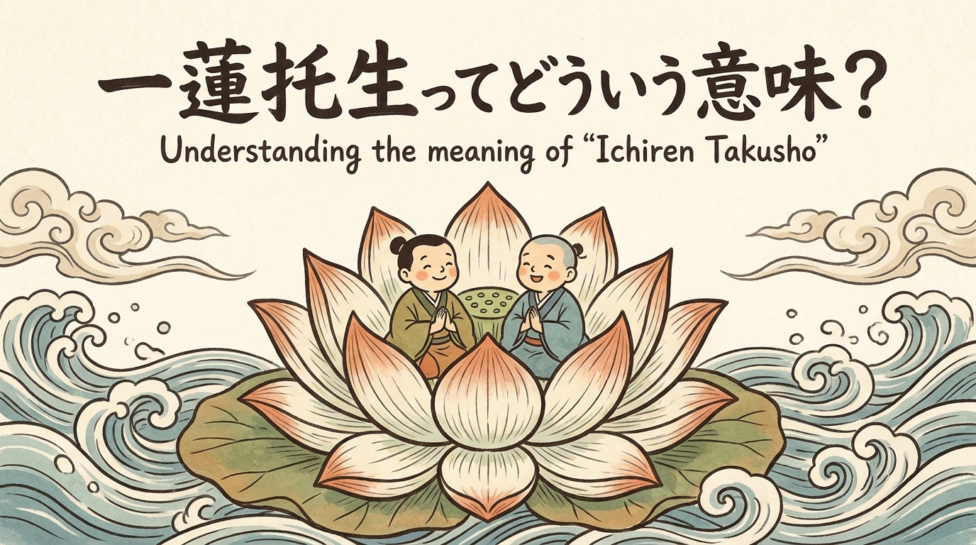 一蓮托生ってどういう意味？
