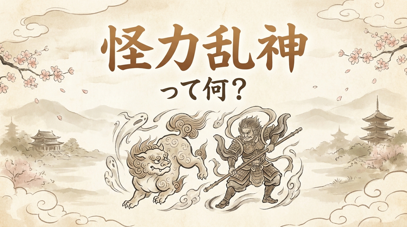 怪力乱神って何？
