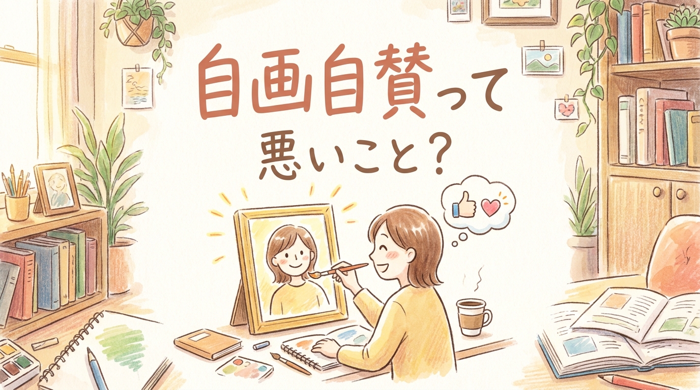 自画自賛って悪いこと？