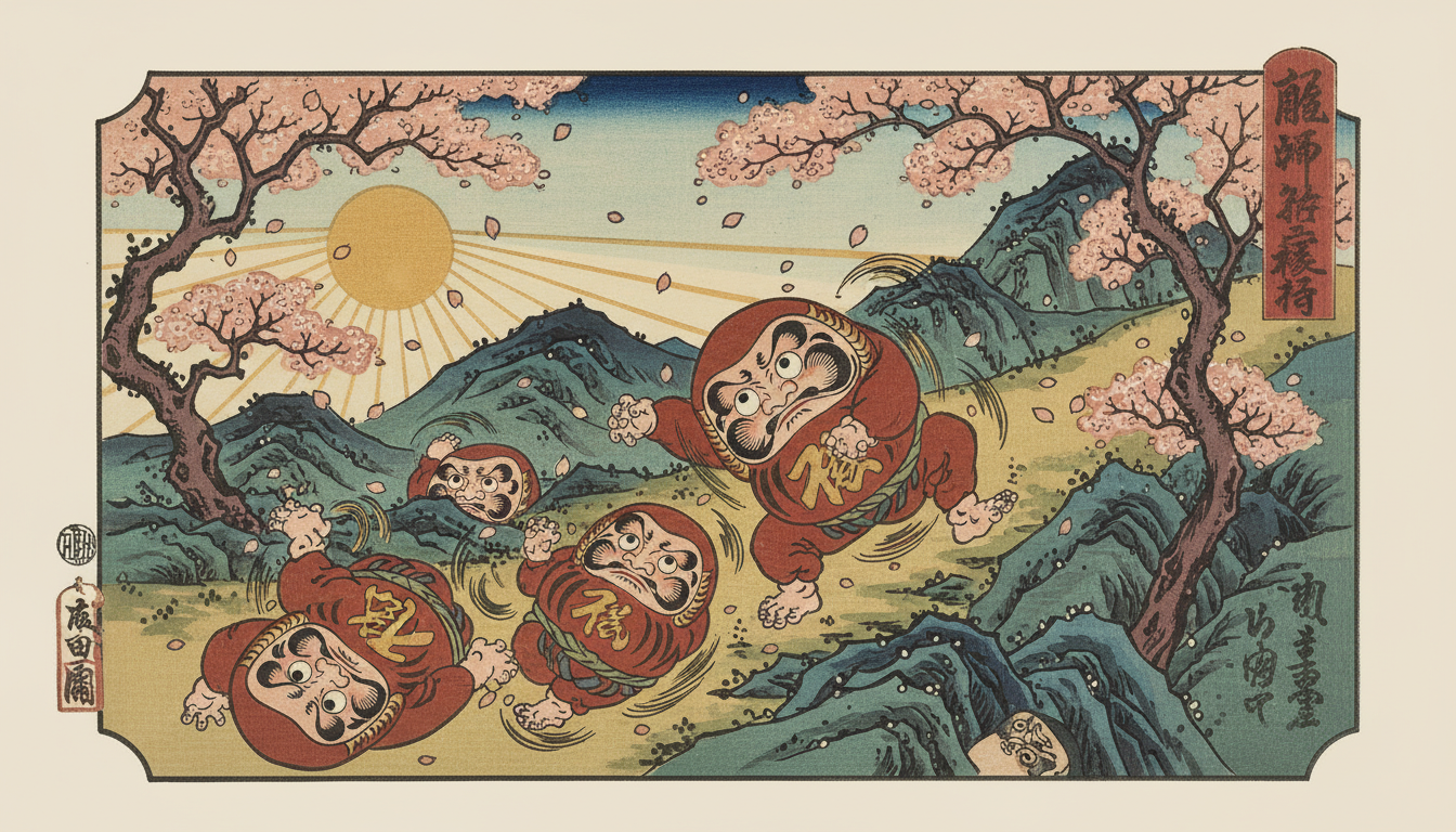 七転八起は「転んでも、もう一度起きる力」を思い出させてくれる言葉です