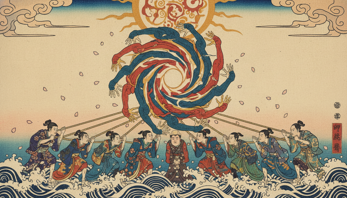 一致団結は「共通目標に向けて心と力をそろえること」なんですね