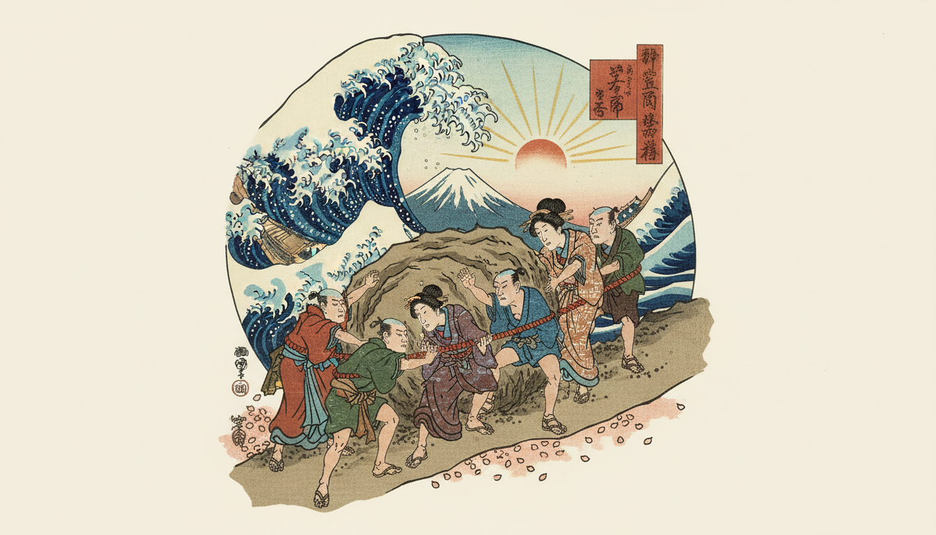 同心協力は「心を合わせて、力を合わせる」ことなんですね