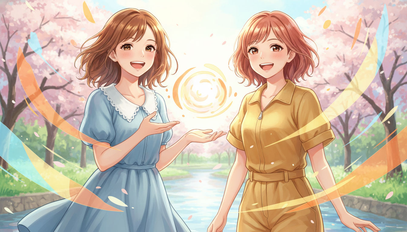 「明朗」と「快活」が合わさると、印象がぐっと伝わりやすいんです