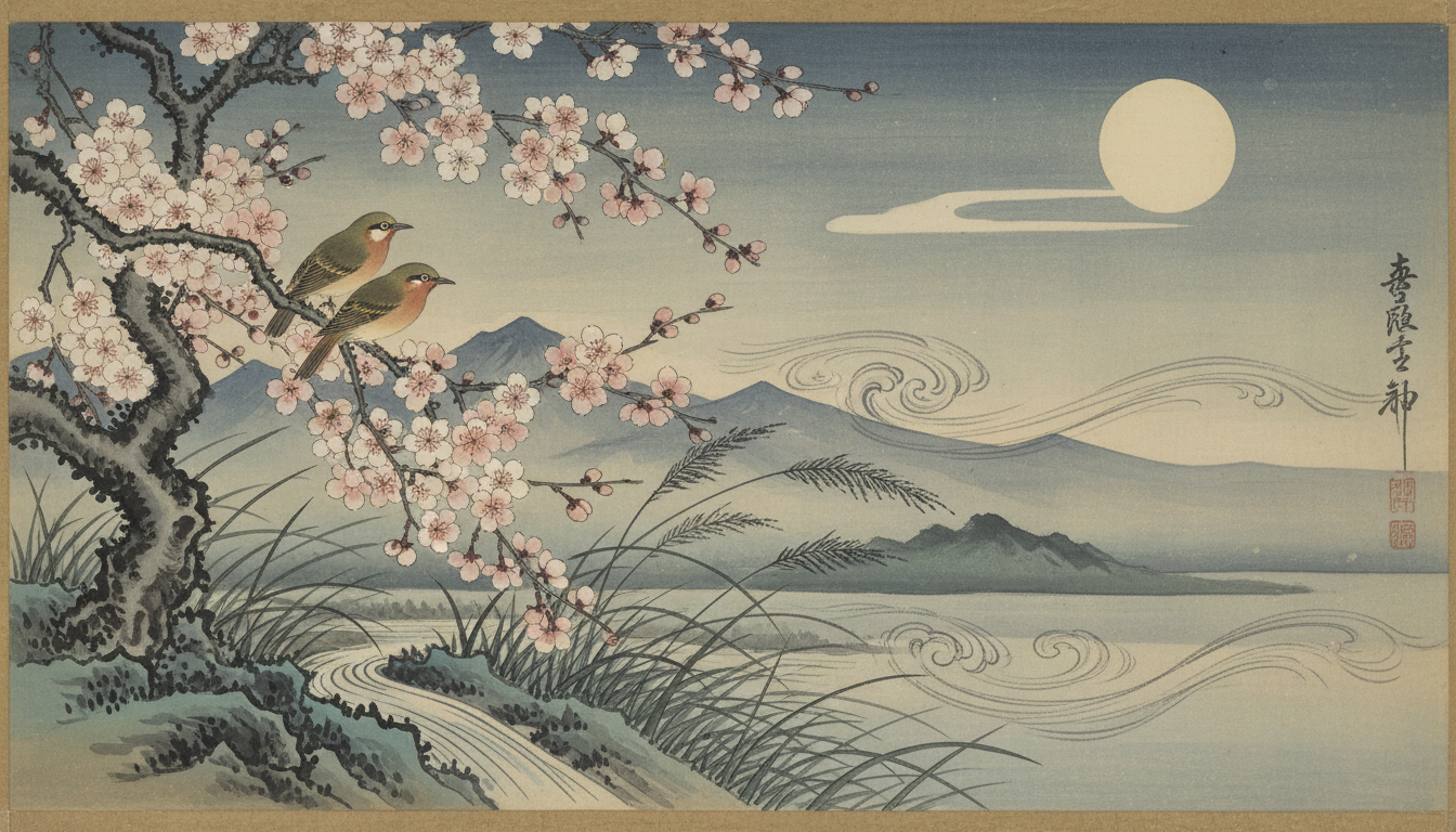 花鳥風月は「自然の美を味わう心」をまとめた言葉なんですね