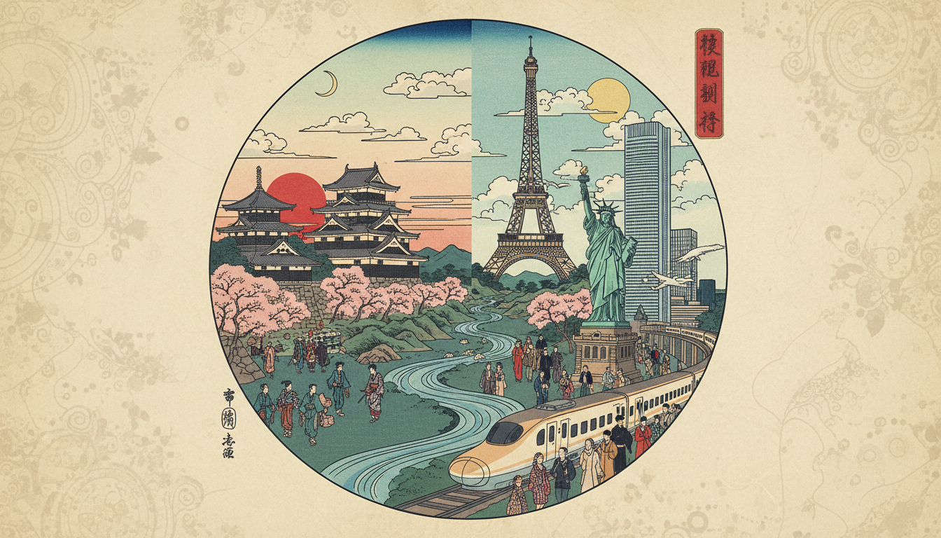 古今東西は「いつでもどこでも」を表す言葉なんですね