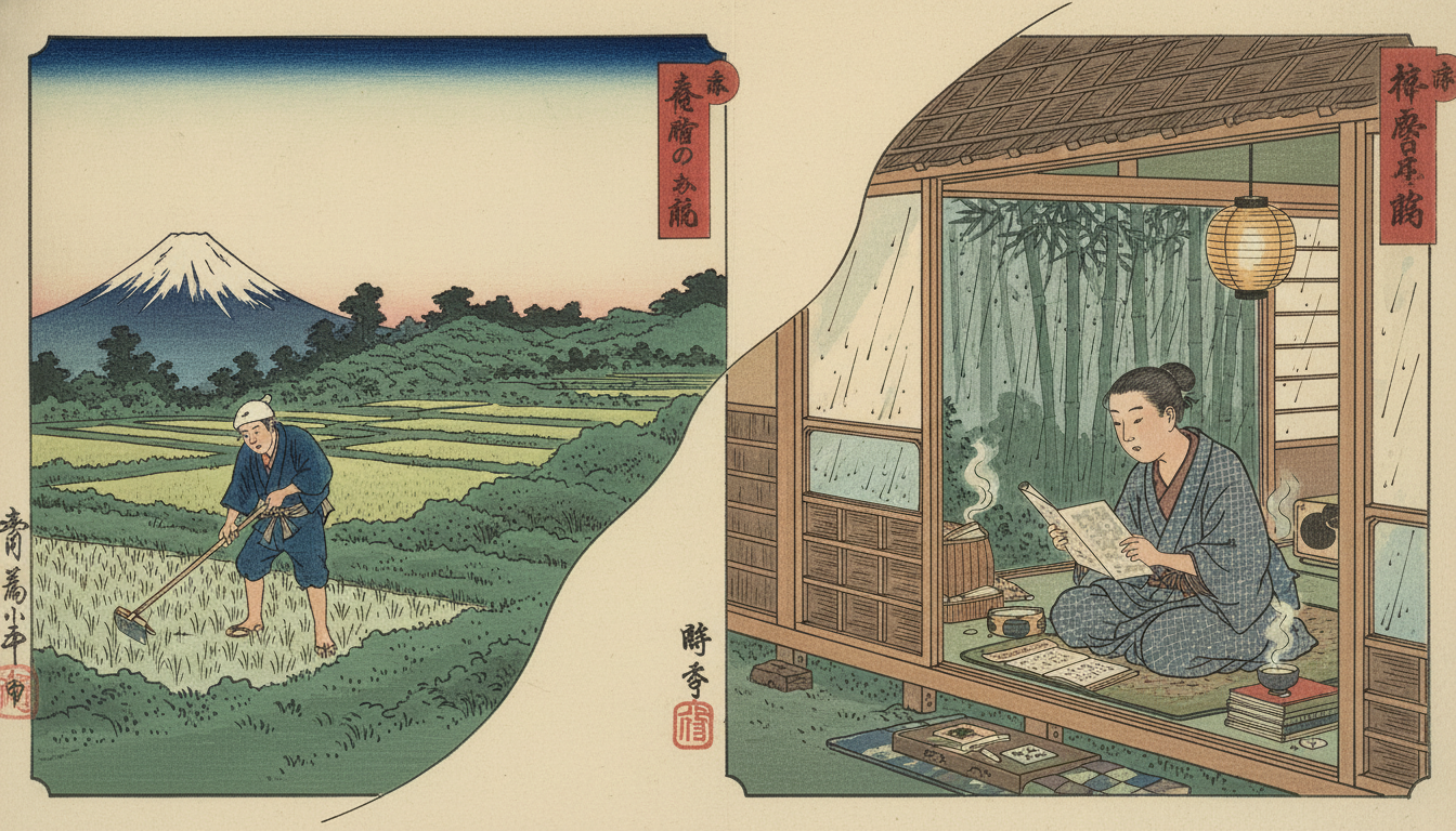 なぜ晴耕雨読が今の私たちに刺さるのか