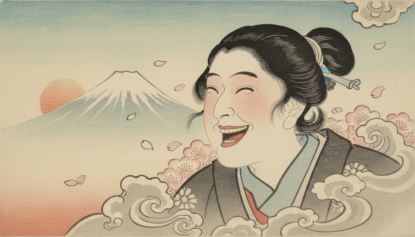 破顔一笑は「にっこり笑顔になること」なんですね
